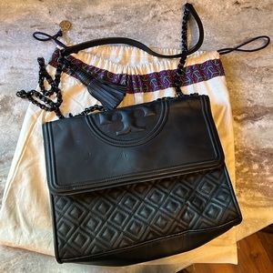 Tory Burch Fleming Matte Crossbody